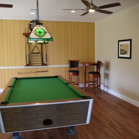 Billiard room